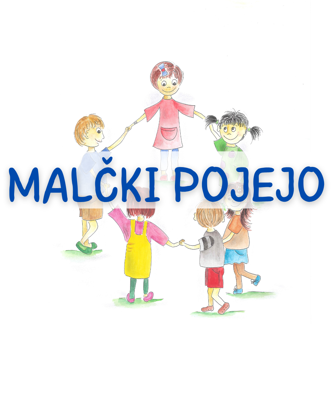 Naslovnica zbirke Malčki pojejo